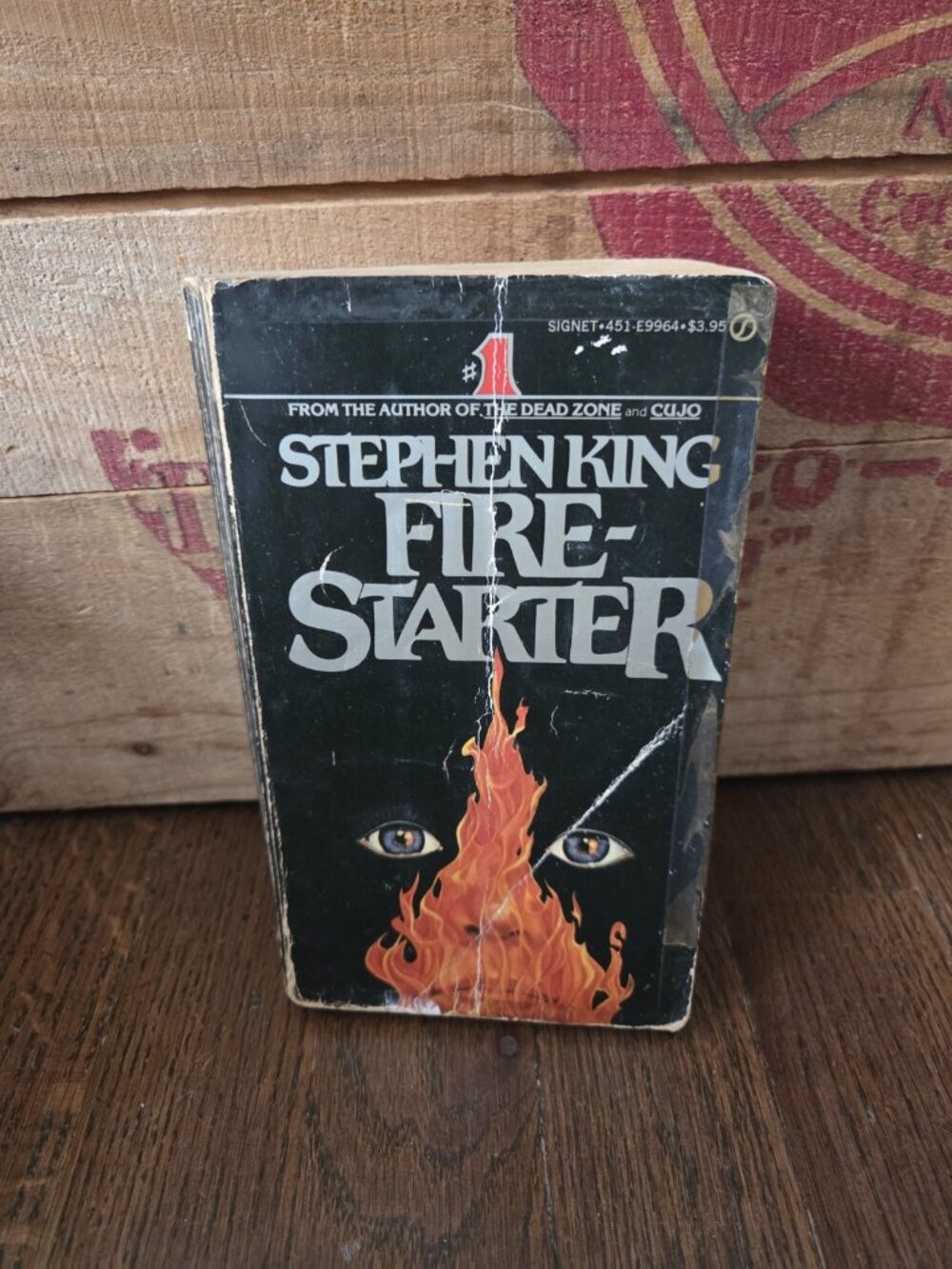 Vtg 1981 Stephen King Firestarter Signet Horror Paperback ACCEPTABLE